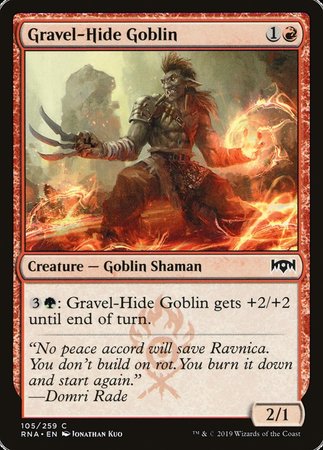 Gravel-Hide Goblin [Ravnica Allegiance] | Exor Games Bridgewater