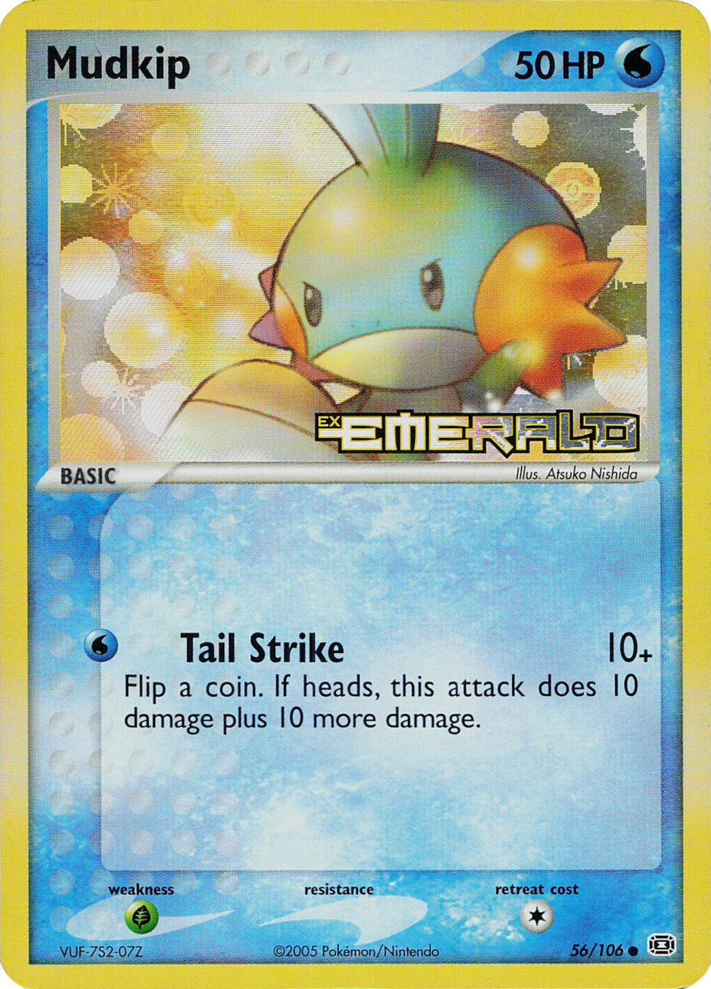 Mudkip (56/106) (Stamped) [EX: Emerald] | Exor Games Bridgewater