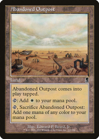 Abandoned Outpost [Odyssey] | Exor Games Bridgewater
