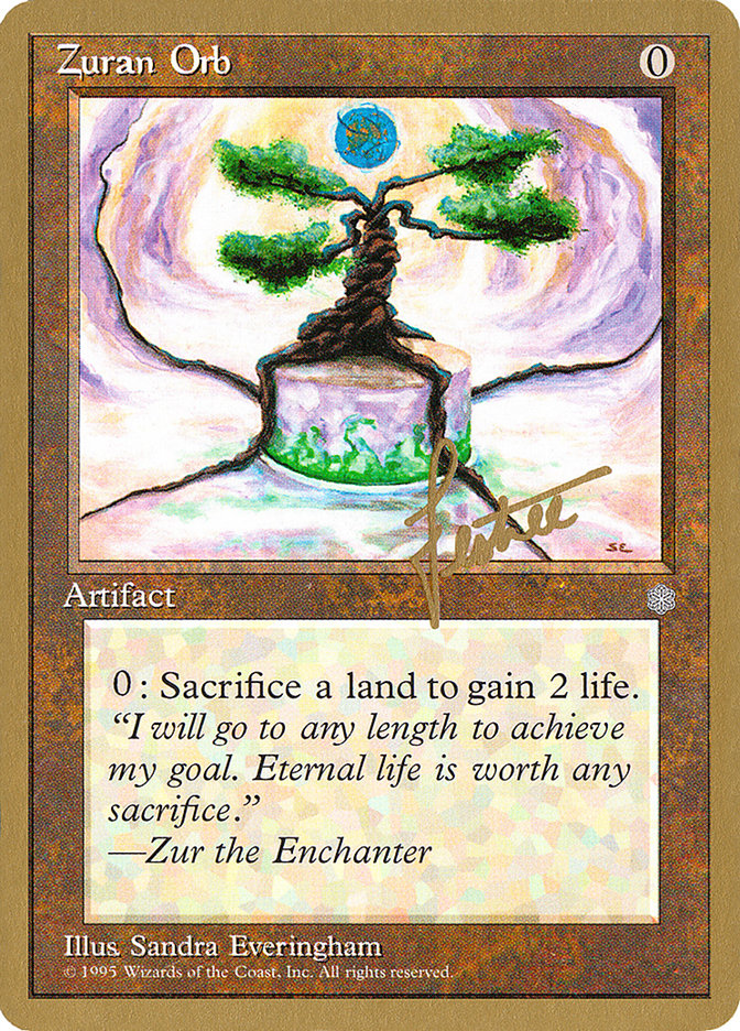 Zuran Orb (Bertrand Lestree) [Pro Tour Collector Set] | Exor Games Bridgewater