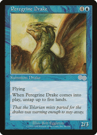 Peregrine Drake [Urza's Saga] | Exor Games Bridgewater