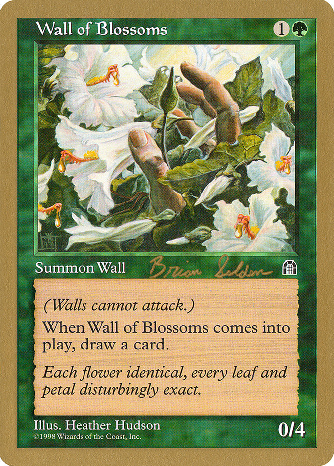 Wall of Blossoms (Brian Selden) [World Championship Decks 1998] | Exor Games Bridgewater