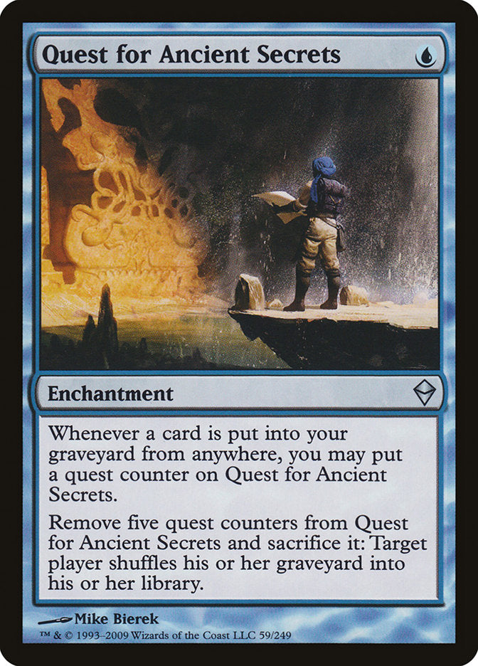 Quest for Ancient Secrets [Zendikar] | Exor Games Bridgewater