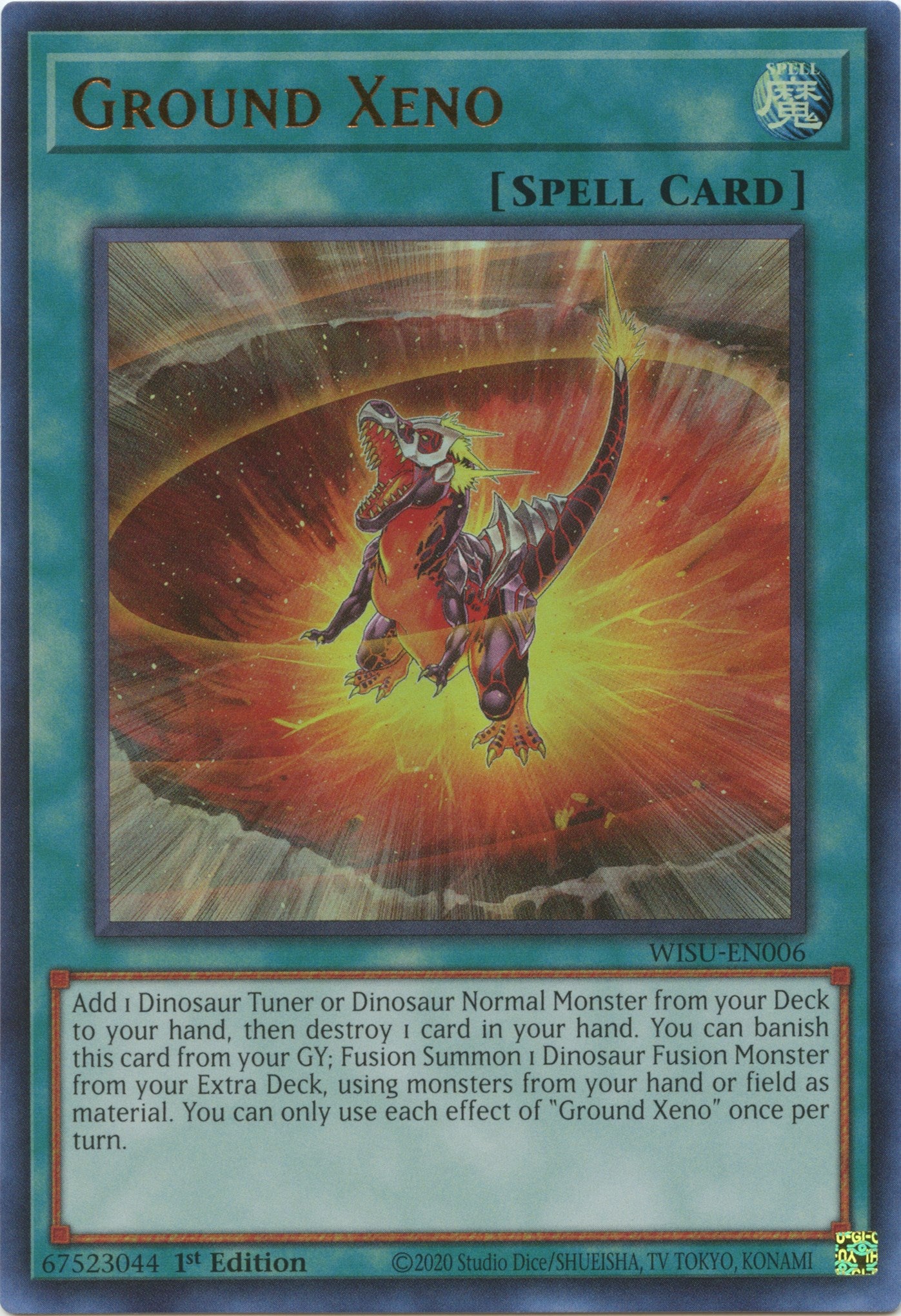 Ground Xeno [WISU-EN006] Ultra Rare | Exor Games Bridgewater