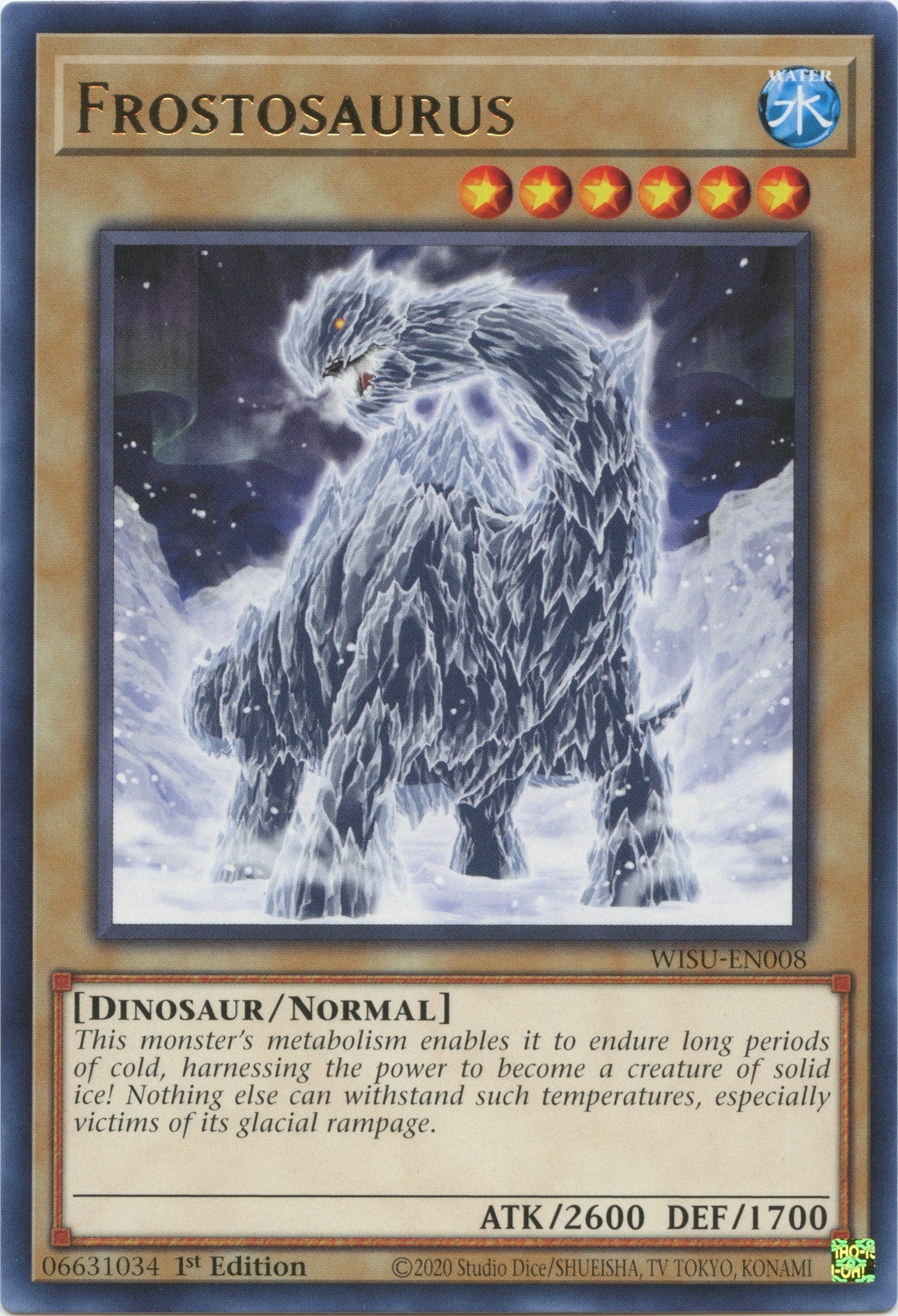 Frostosaurus [WISU-EN008] Rare | Exor Games Bridgewater