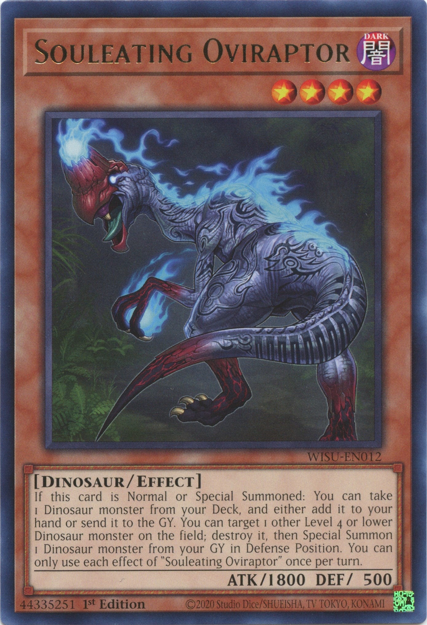 Souleating Oviraptor [WISU-EN012] Rare | Exor Games Bridgewater