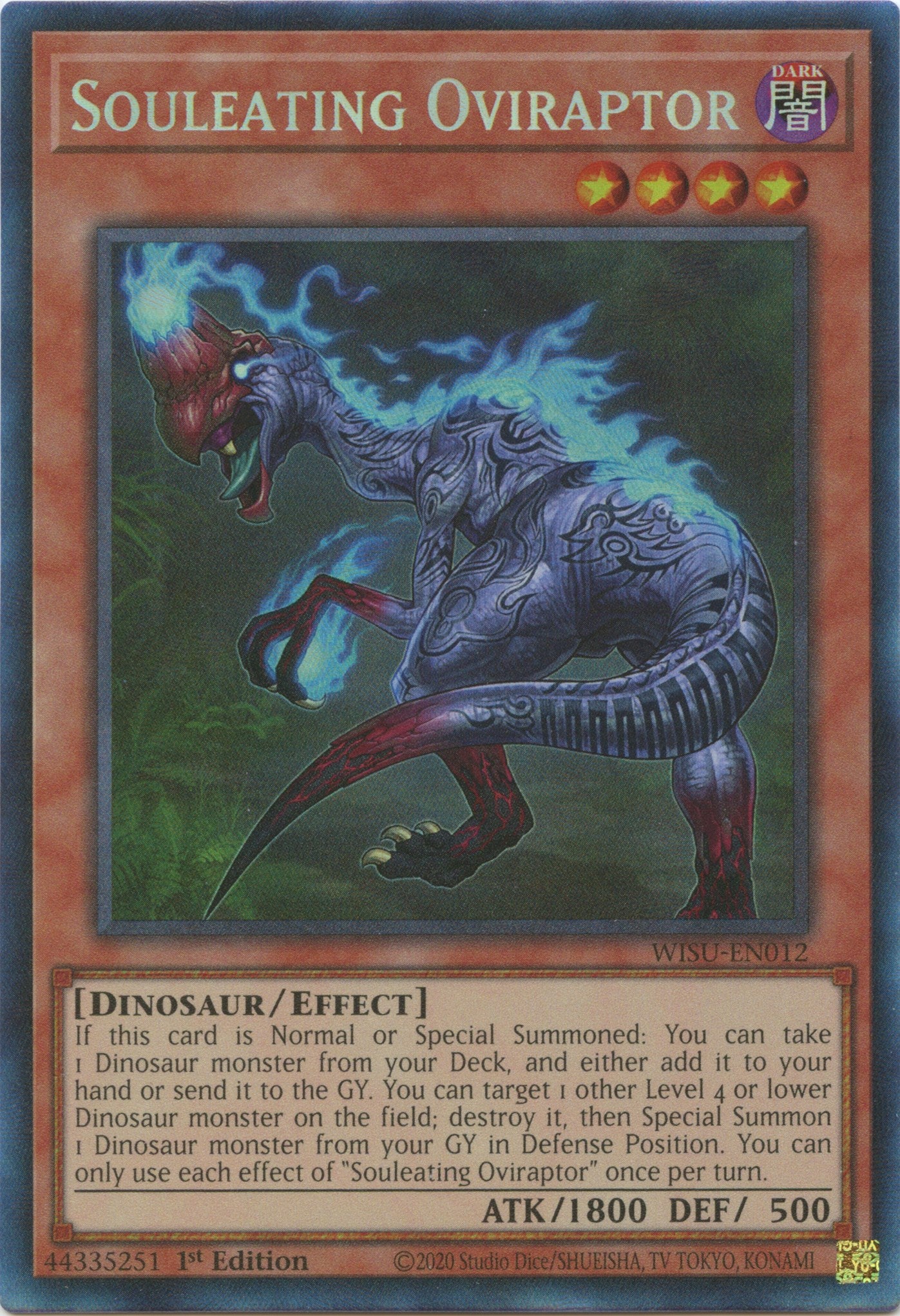 Souleating Oviraptor [WISU-EN012] Collector's Rare | Exor Games Bridgewater