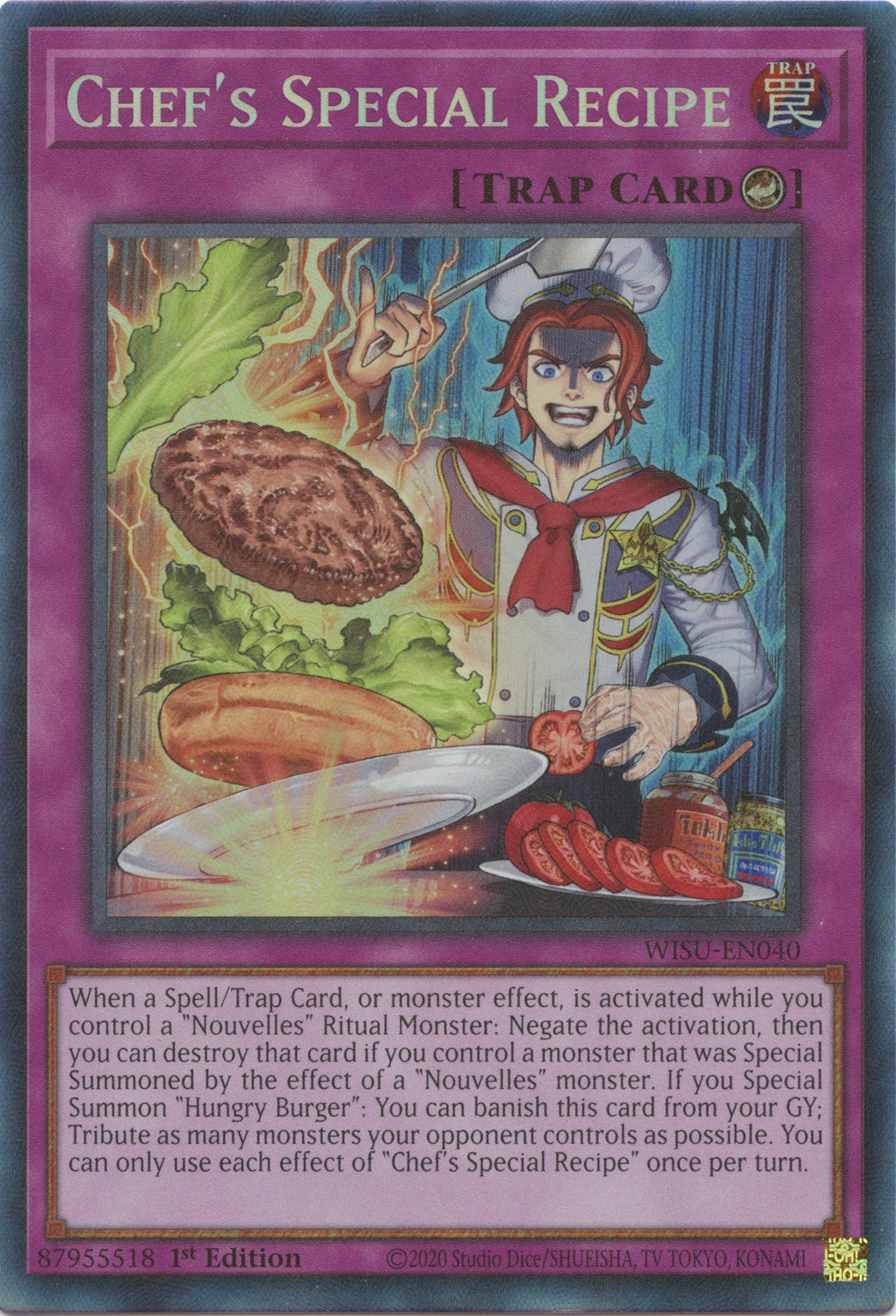 Chef's Special Recipe [WISU-EN040] Collector's Rare | Exor Games Bridgewater