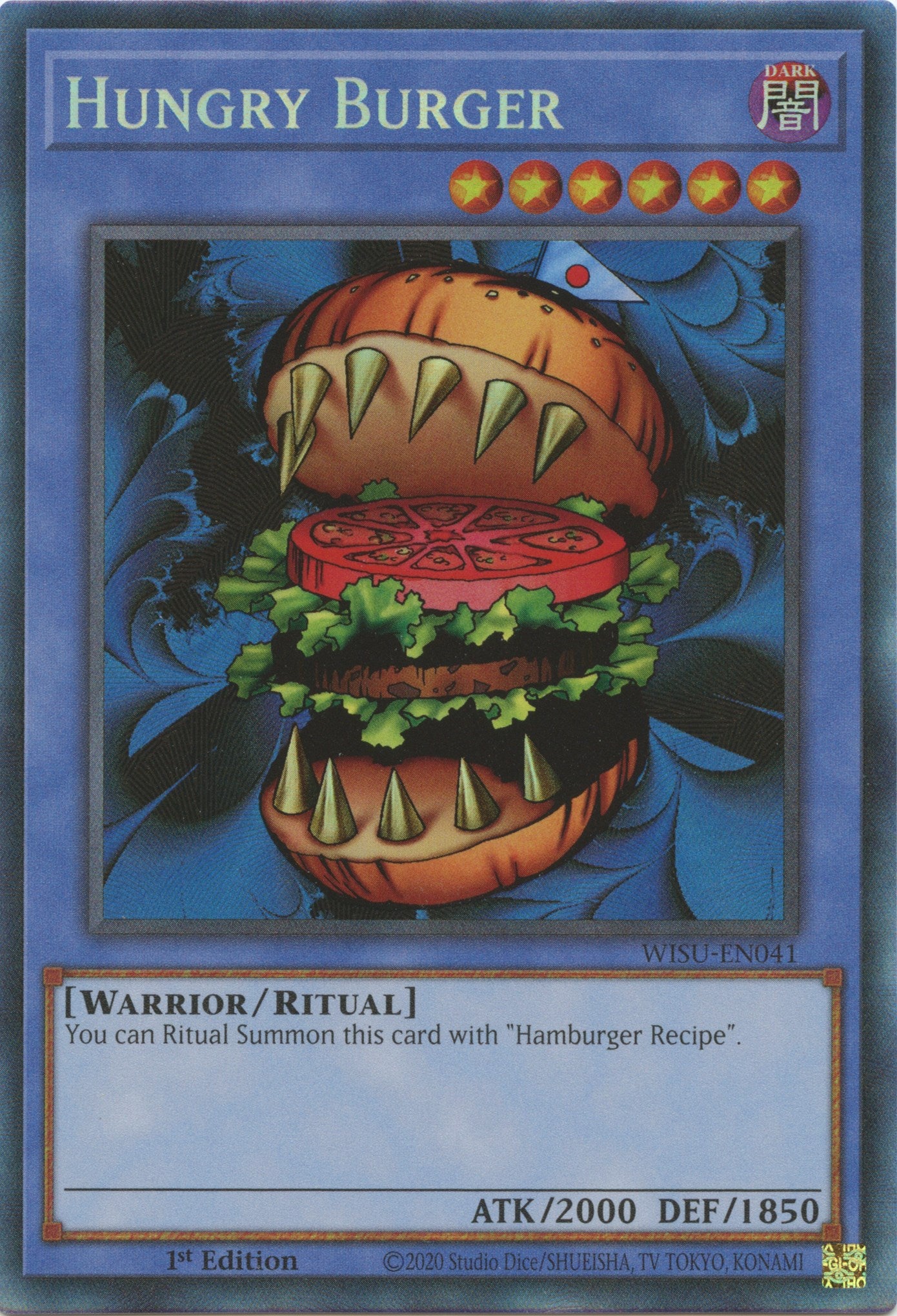 Hungry Burger [WISU-EN041] Collector's Rare | Exor Games Bridgewater