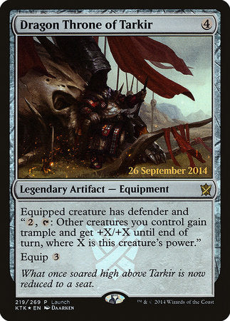 Dragon Throne of Tarkir [Khans of Tarkir Promos] | Exor Games Bridgewater