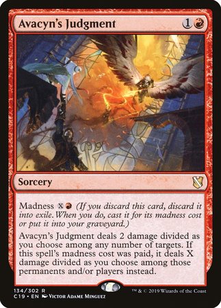 Avacyn's Judgment [Commander 2019] | Exor Games Bridgewater