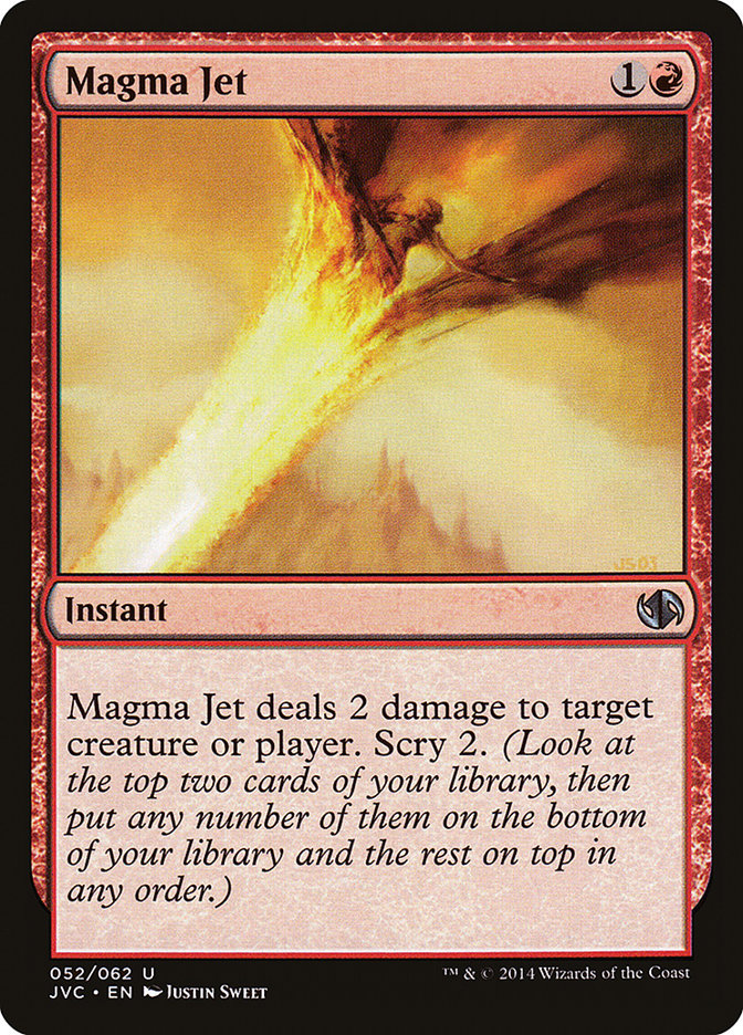 Magma Jet [Duel Decks Anthology] | Exor Games Bridgewater