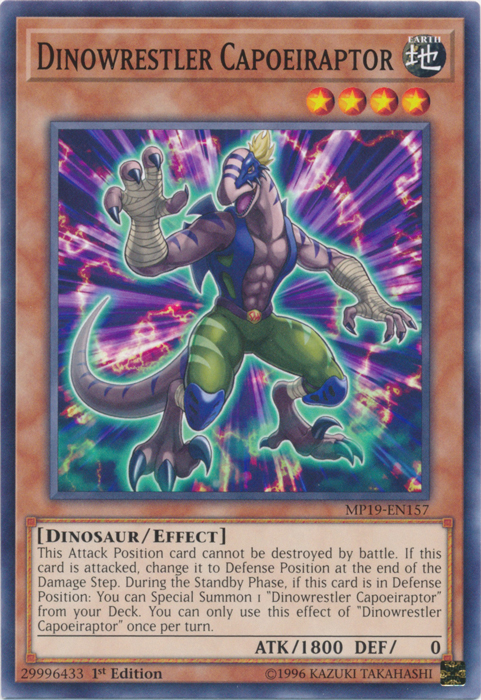 Dinowrestler Capoeiraptor [MP19-EN157] Common | Exor Games Bridgewater