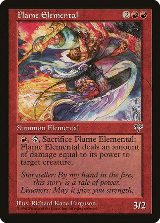 Flame Elemental [Mirage] | Exor Games Bridgewater