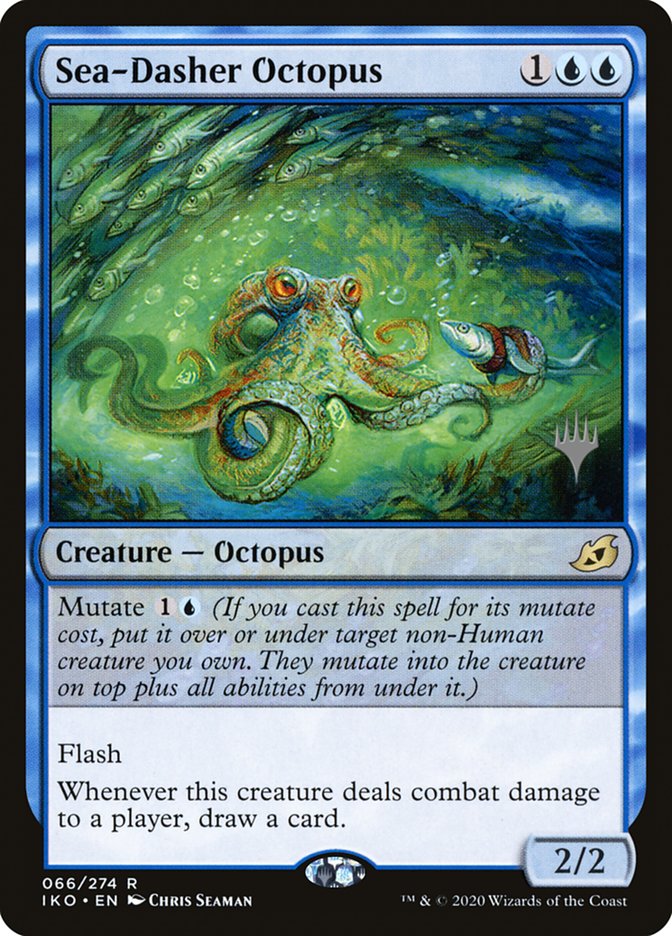 Sea-Dasher Octopus (Promo Pack) [Ikoria: Lair of Behemoths Promos] | Exor Games Bridgewater