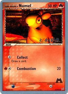 Team Magma's Numel (64/95) (Magma Spirit - Tsuguyoshi Yamato) [World Championships 2004] | Exor Games Bridgewater