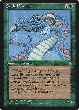 Scaled Wurm [Ice Age] | Exor Games Bridgewater