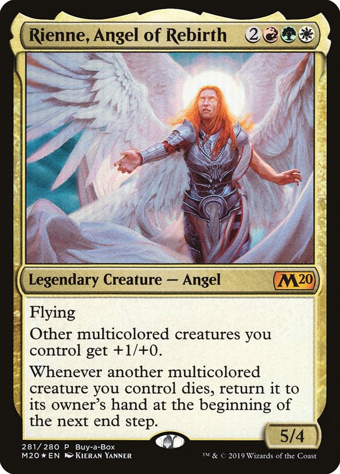 Rienne, Angel of Rebirth (Buy-A-Box) [Core Set 2020] | Exor Games Bridgewater