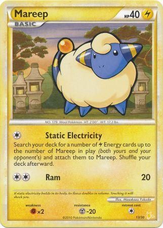 Mareep (13/30) [HeartGold & SoulSilver: Trainer Kit - Raichu] | Exor Games Bridgewater