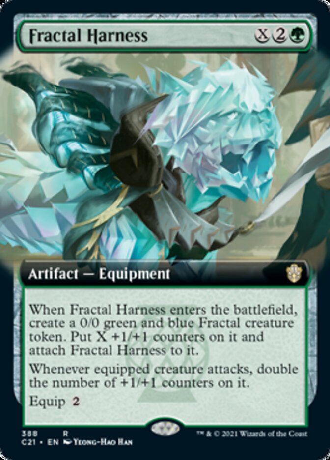 Fractal Harness (Extended) [Commander 2021] | Exor Games Bridgewater