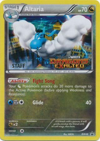 Altaria (BW48) (Staff Prerelease Promo) [Black & White: Black Star Promos] | Exor Games Bridgewater