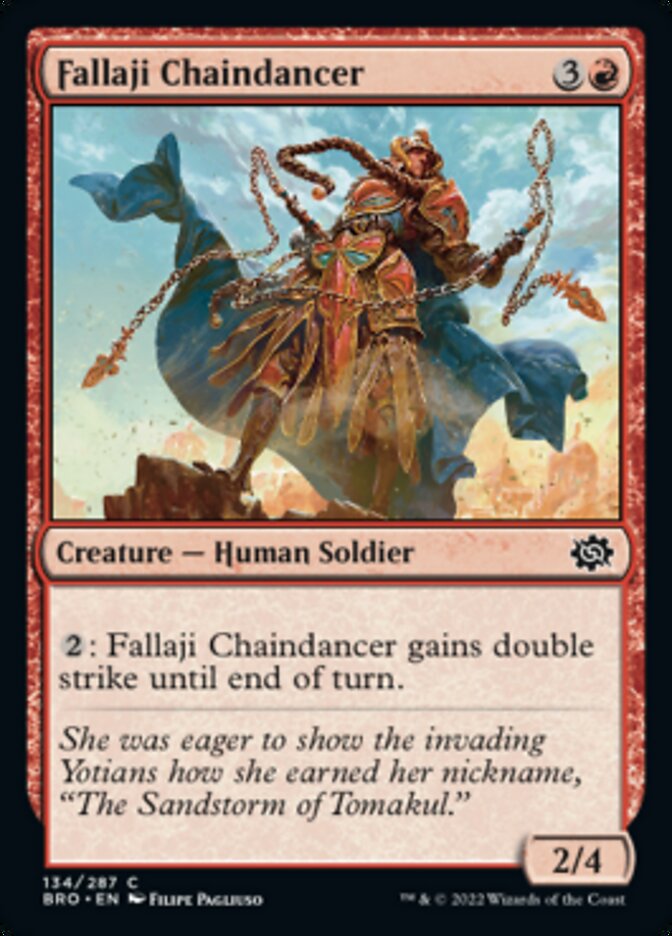 Fallaji Chaindancer [The Brothers' War] | Exor Games Bridgewater