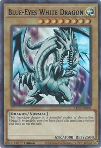 Blue-Eyes White Dragon (Blue) [LDS2-EN001] Ultra Rare | Exor Games Bridgewater