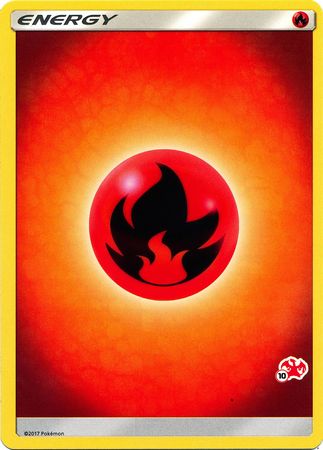 Fire Energy (Charizard Stamp #10) [Battle Academy 2020] | Exor Games Bridgewater