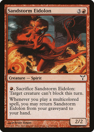 Sandstorm Eidolon [Dissension] | Exor Games Bridgewater