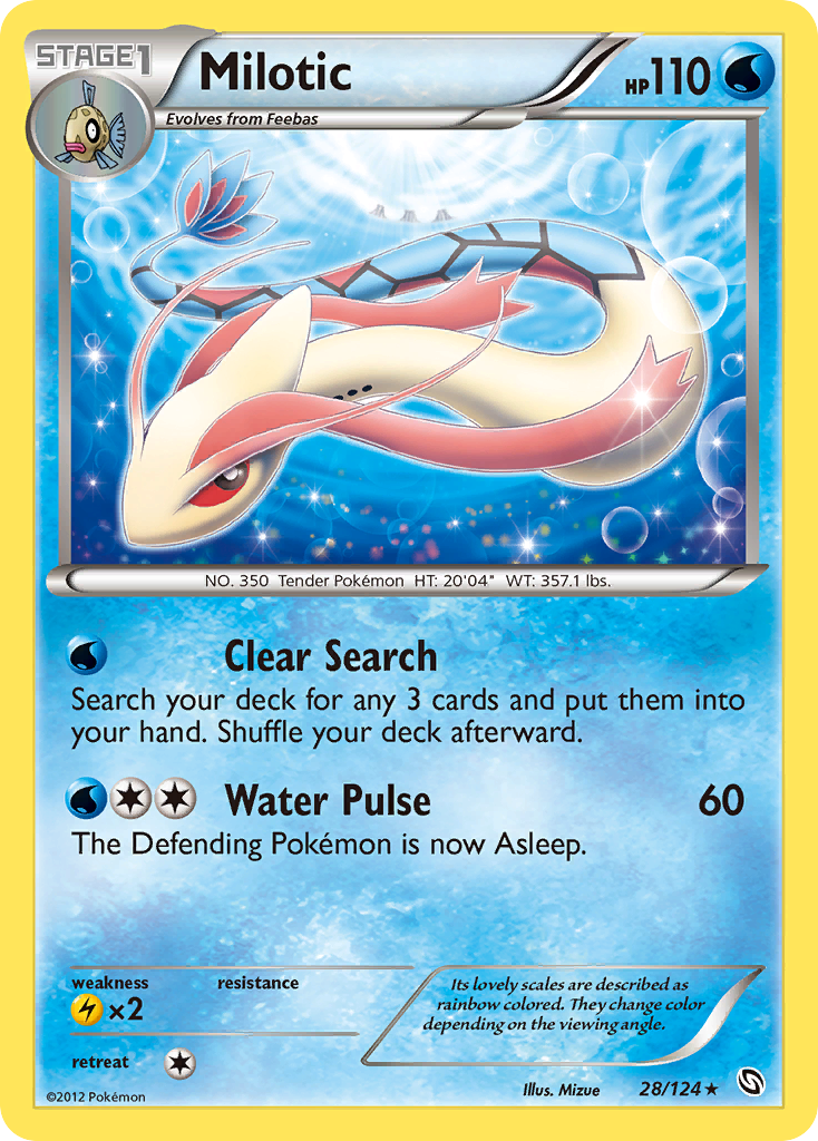 Milotic (28/124) [Black & White: Dragons Exalted] | Exor Games Bridgewater