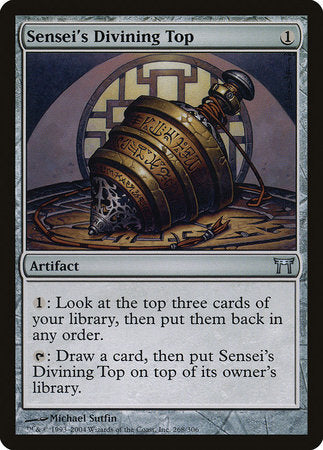 Sensei's Divining Top [Champions of Kamigawa] | Exor Games Bridgewater