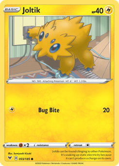 Joltik (055/185) [Sword & Shield: Vivid Voltage] | Exor Games Bridgewater