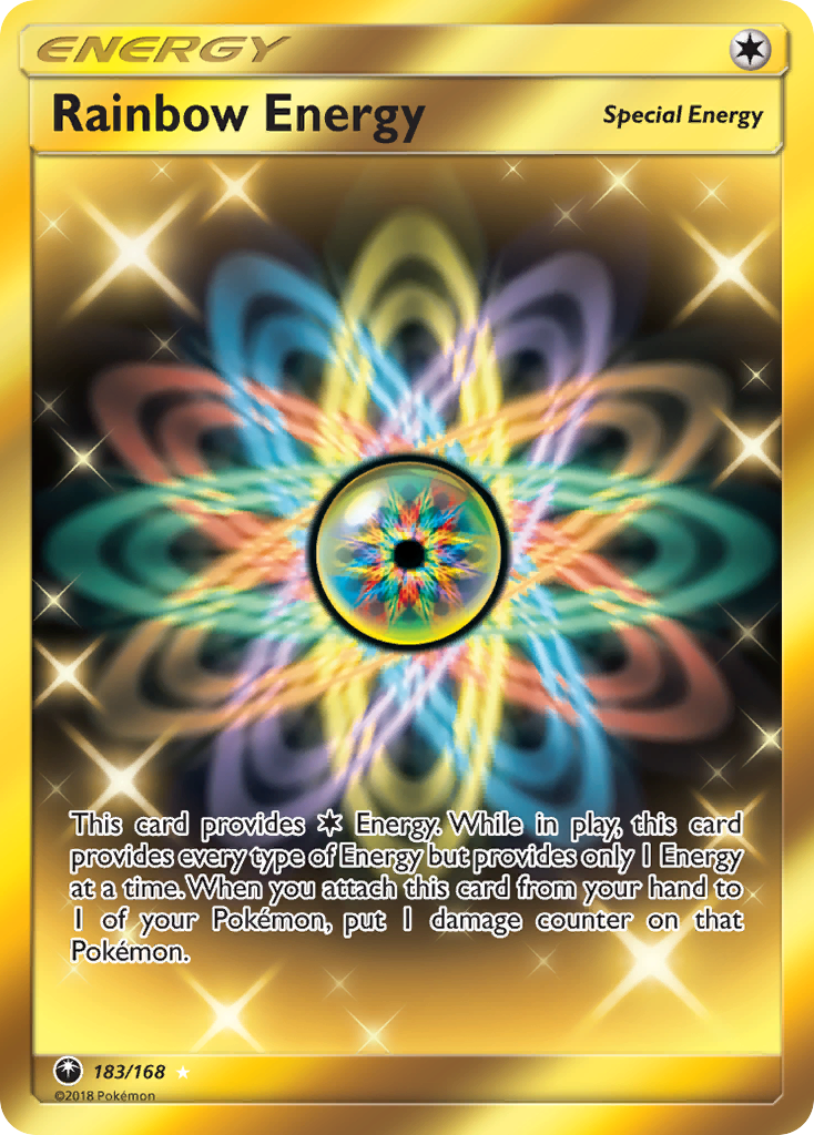 Rainbow Energy (183/168) [Sun & Moon: Celestial Storm] | Exor Games Bridgewater