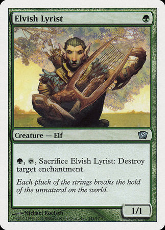 Elvish Lyrist [Eighth Edition] | Exor Games Bridgewater