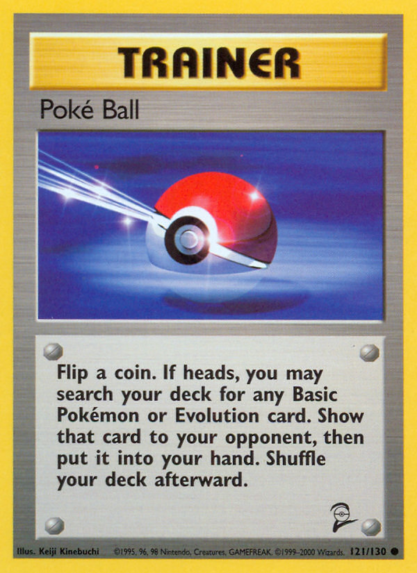 Poke Ball (121/130) [Base Set 2] | Exor Games Bridgewater