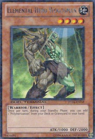 Elemental Hero Woodsman [DT04-EN058] Rare | Exor Games Bridgewater