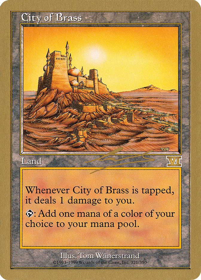 City of Brass (Nicolas Labarre) [World Championship Decks 2000] | Exor Games Bridgewater