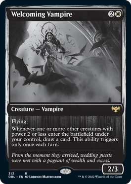 Welcoming Vampire [Innistrad: Double Feature] | Exor Games Bridgewater