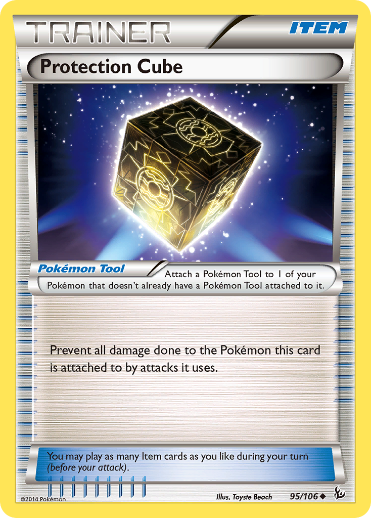 Protection Cube (95/106) [XY: Flashfire] | Exor Games Bridgewater