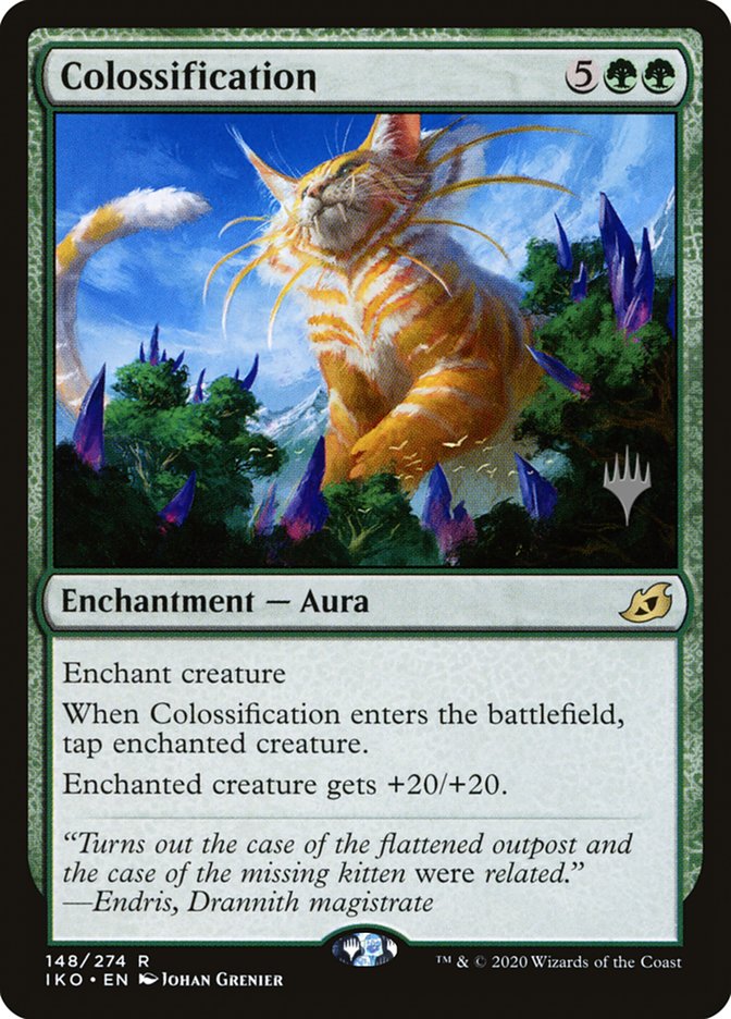 Colossification (Promo Pack) [Ikoria: Lair of Behemoths Promos] | Exor Games Bridgewater