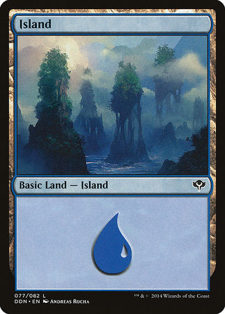 Island (77) [Duel Decks: Speed vs. Cunning] | Exor Games Bridgewater