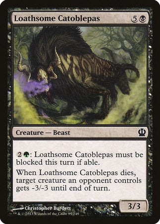 Loathsome Catoblepas [Theros] | Exor Games Bridgewater