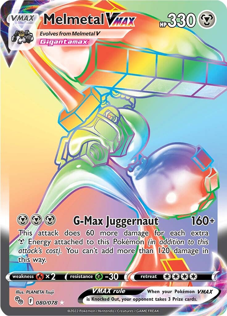 Melmetal VMAX (080/078) [Pokémon GO] | Exor Games Bridgewater