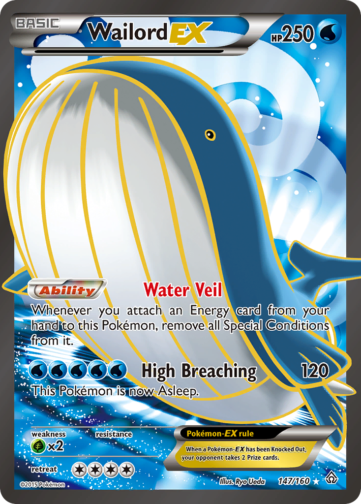 Wailord EX (147/160) [XY: Primal Clash] | Exor Games Bridgewater