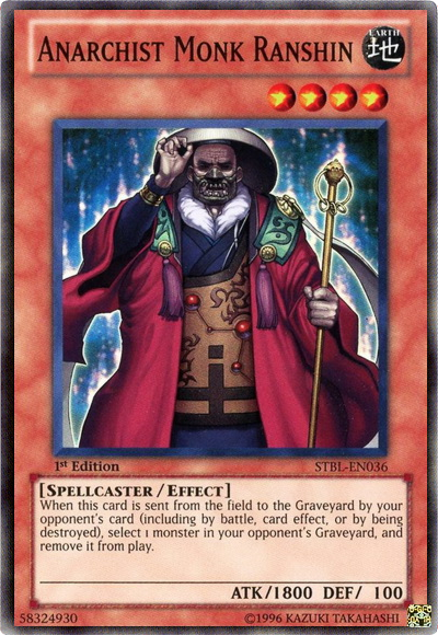 Anarchist Monk Ranshin [STBL-EN036] Super Rare | Exor Games Bridgewater