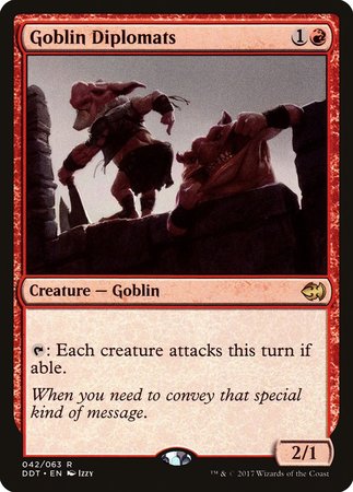 Goblin Diplomats [Duel Decks: Merfolk vs. Goblins] | Exor Games Bridgewater