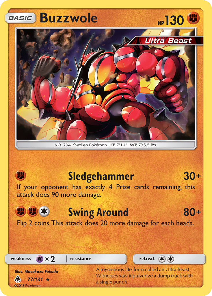 Buzzwole (77/131) [Sun & Moon: Forbidden Light] | Exor Games Bridgewater