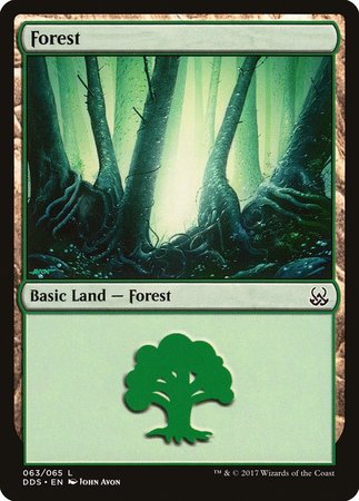 Forest (63) [Duel Decks: Mind vs. Might] | Exor Games Bridgewater