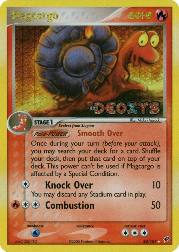 Magcargo (20/107) (Stamped) [EX: Deoxys] | Exor Games Bridgewater