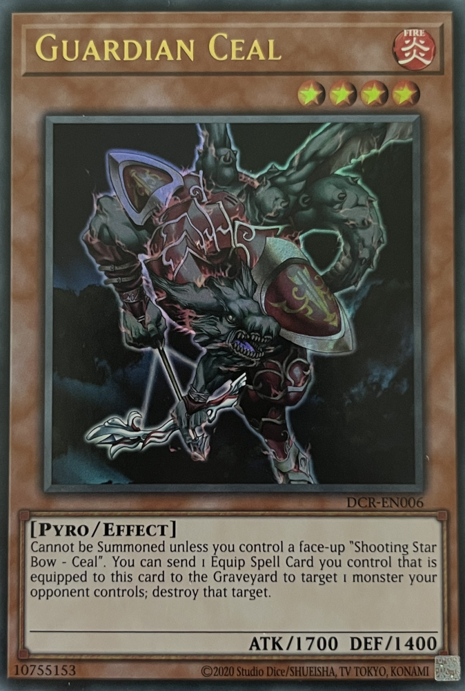 Guardian Ceal (25th Anniversary) [DCR-EN006] Ultra Rare | Exor Games Bridgewater